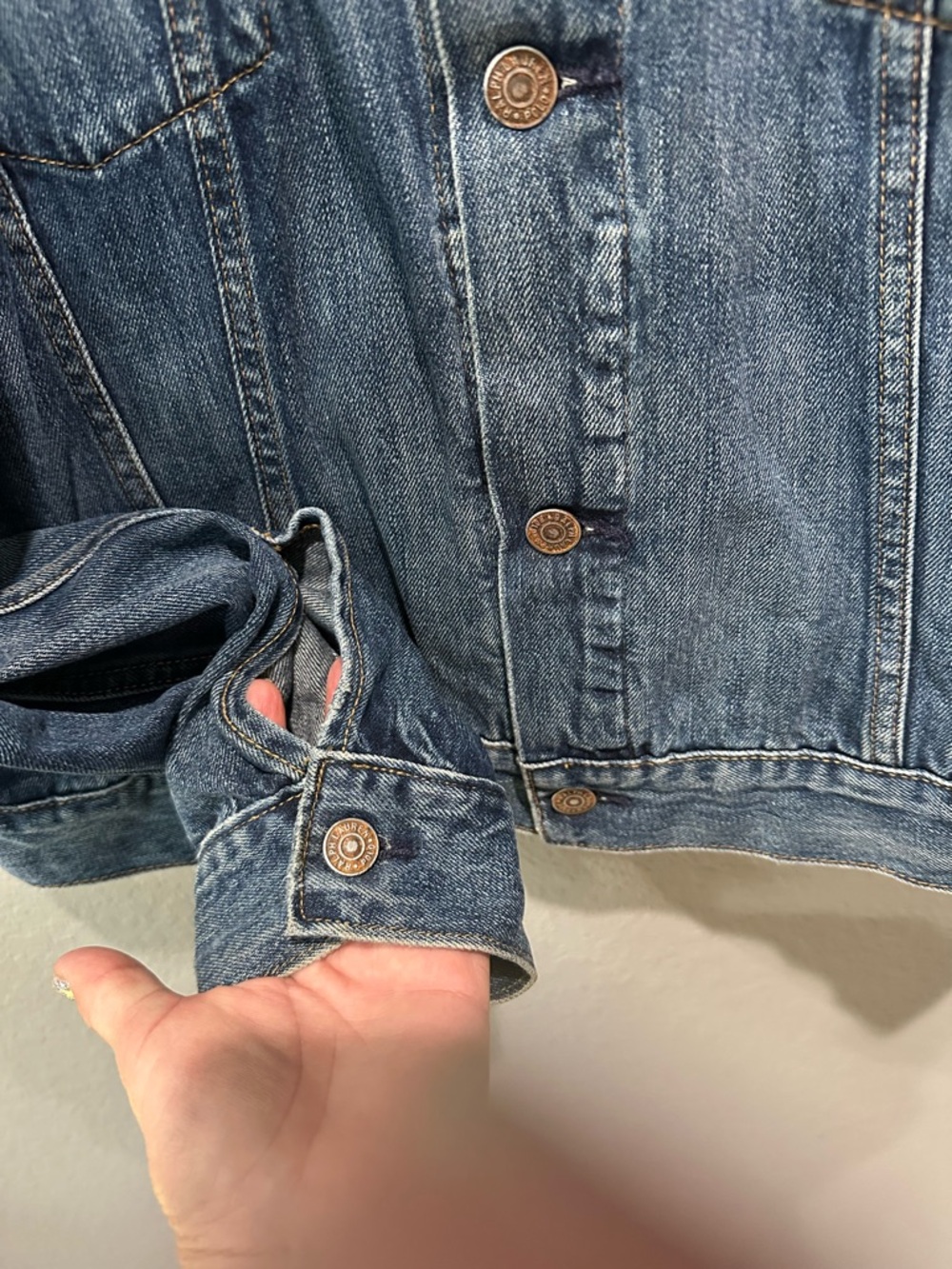 Polo Ralph Lauren Women’s Trucker Denim Jacket Sz XL GUC - Picture 11 of 11